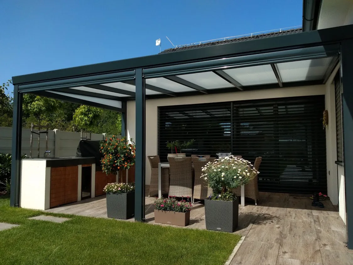 Aluminiumpergola in Bratislava