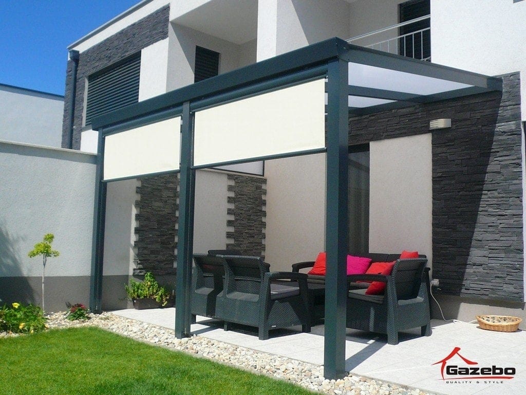 Wie pflegt man eine Aluminiumpergola