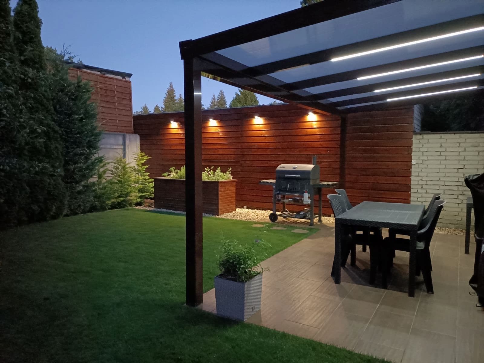 Aluminium-Überdachung von Gazebo