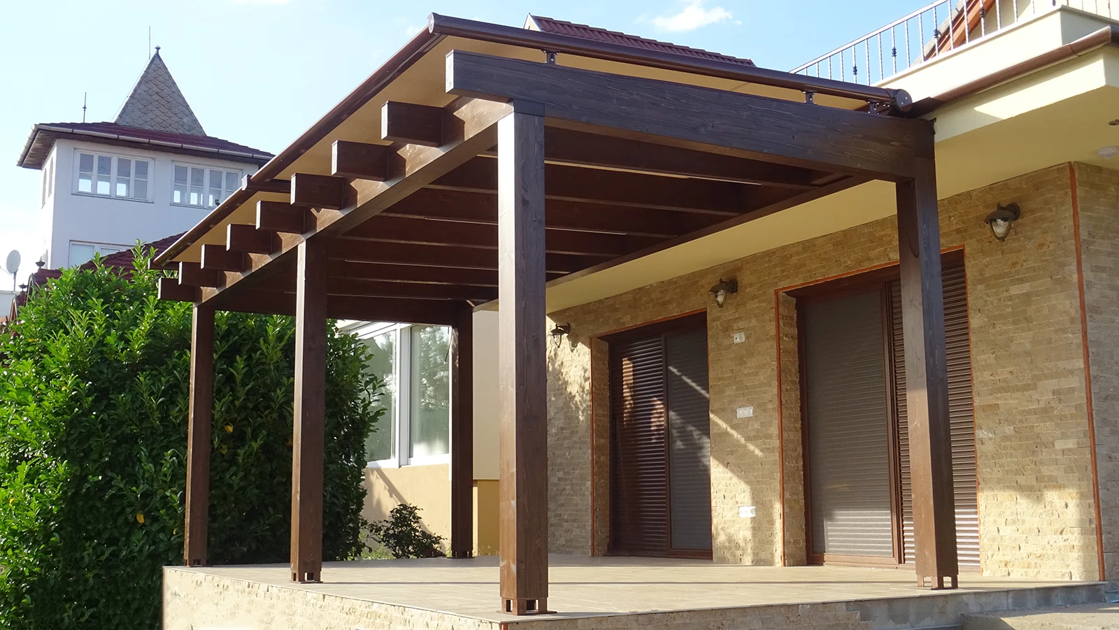 Holzpergola Fenix