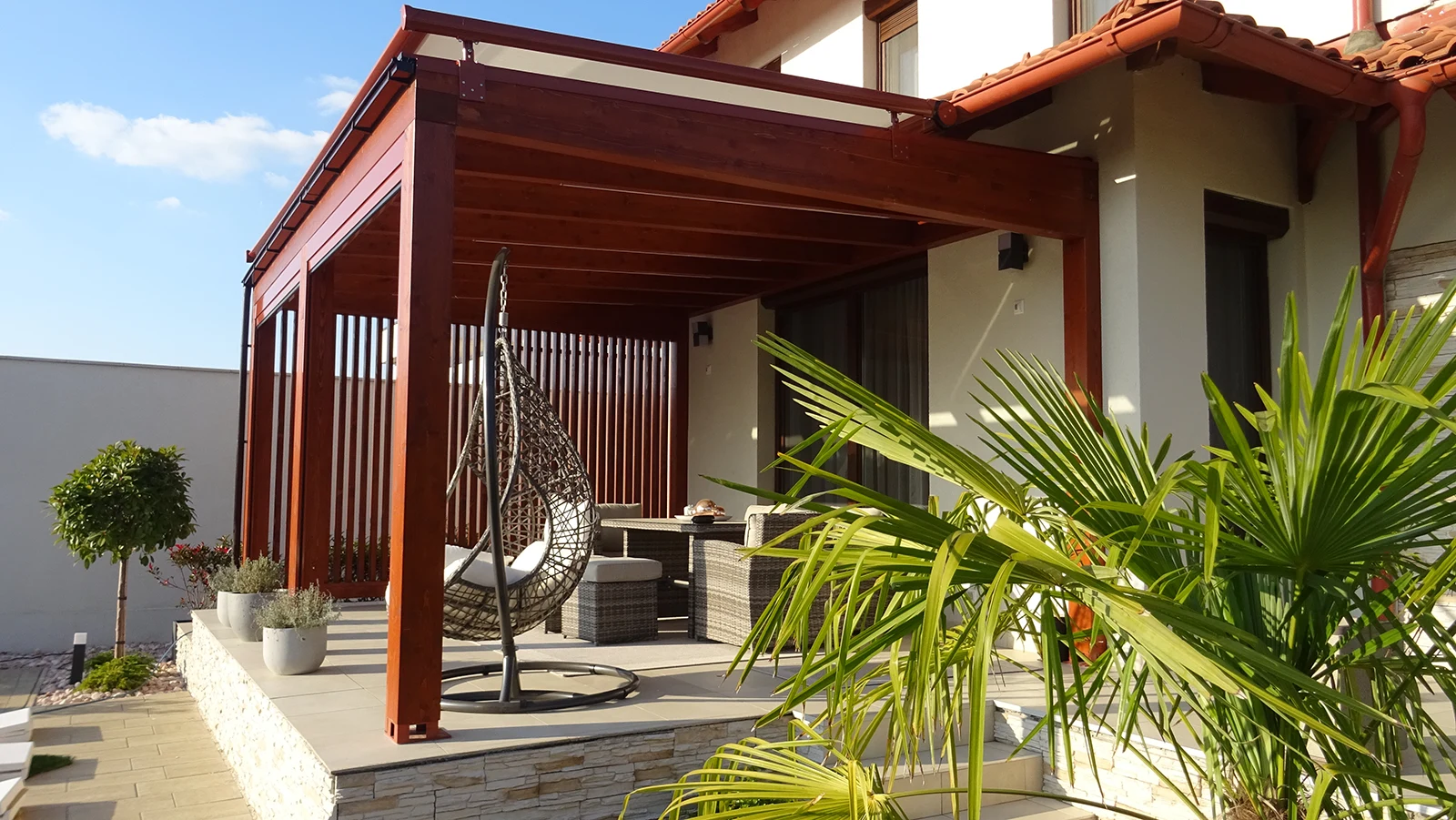 Holzpergola Milano