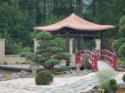 Maßgefertigte Holzpavillons