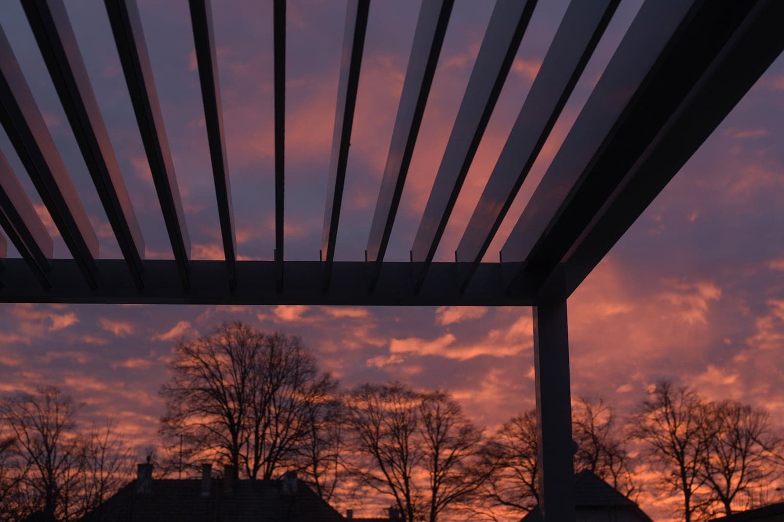 bioklimatische Aluminiumpergola