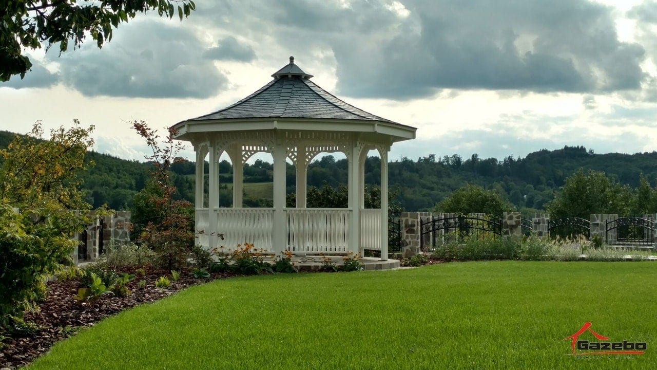 Pavillon Victoria in natürlicher Umgebung
