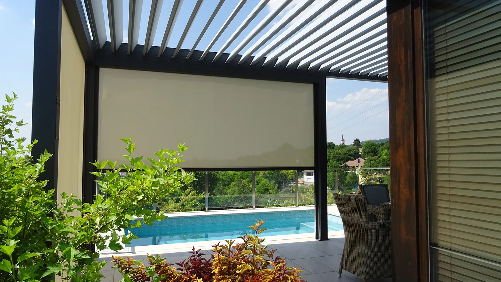 Bioklimatische Pergola in Bratislava