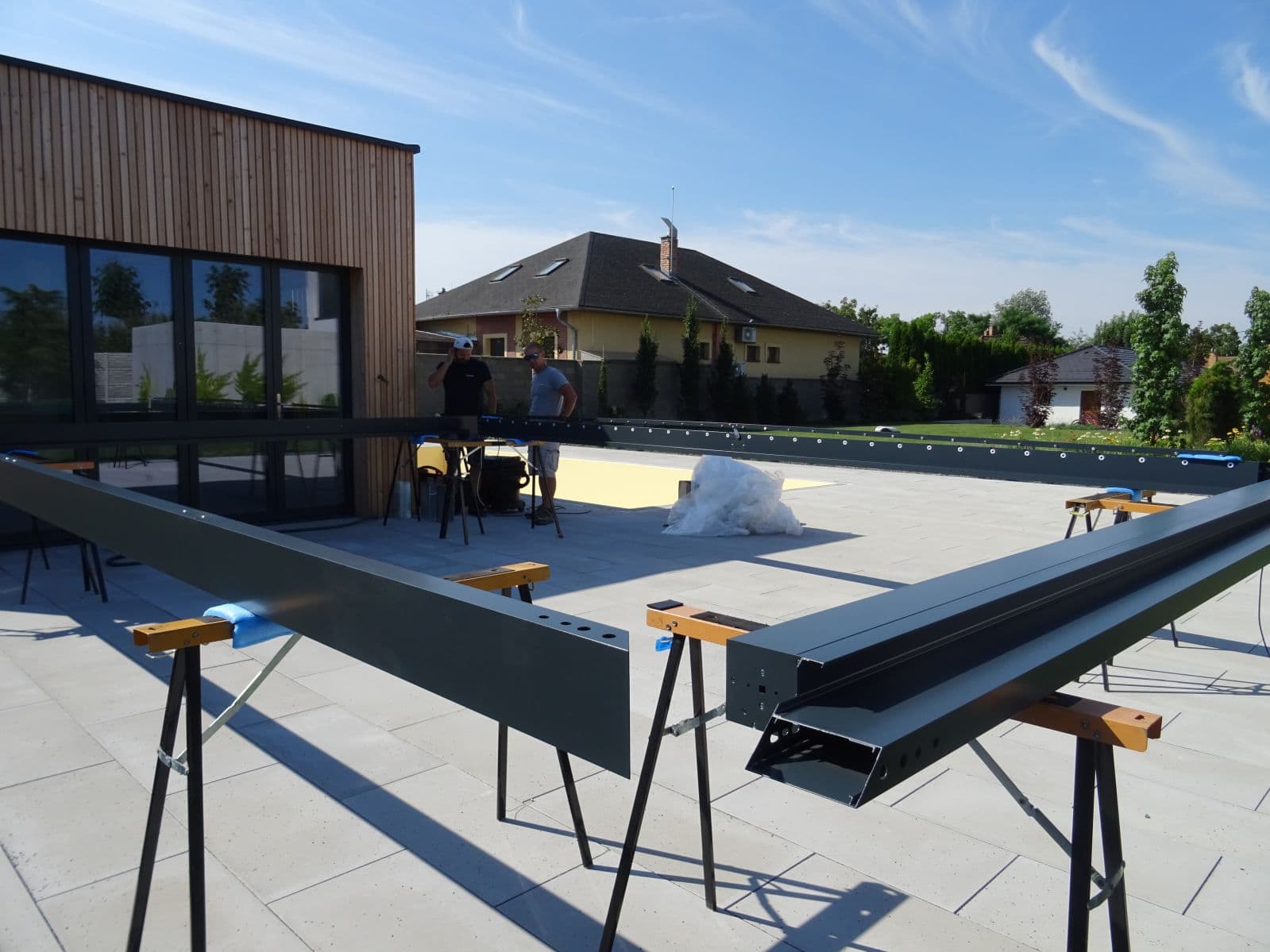 Bioklimatische Aluminiumpergola