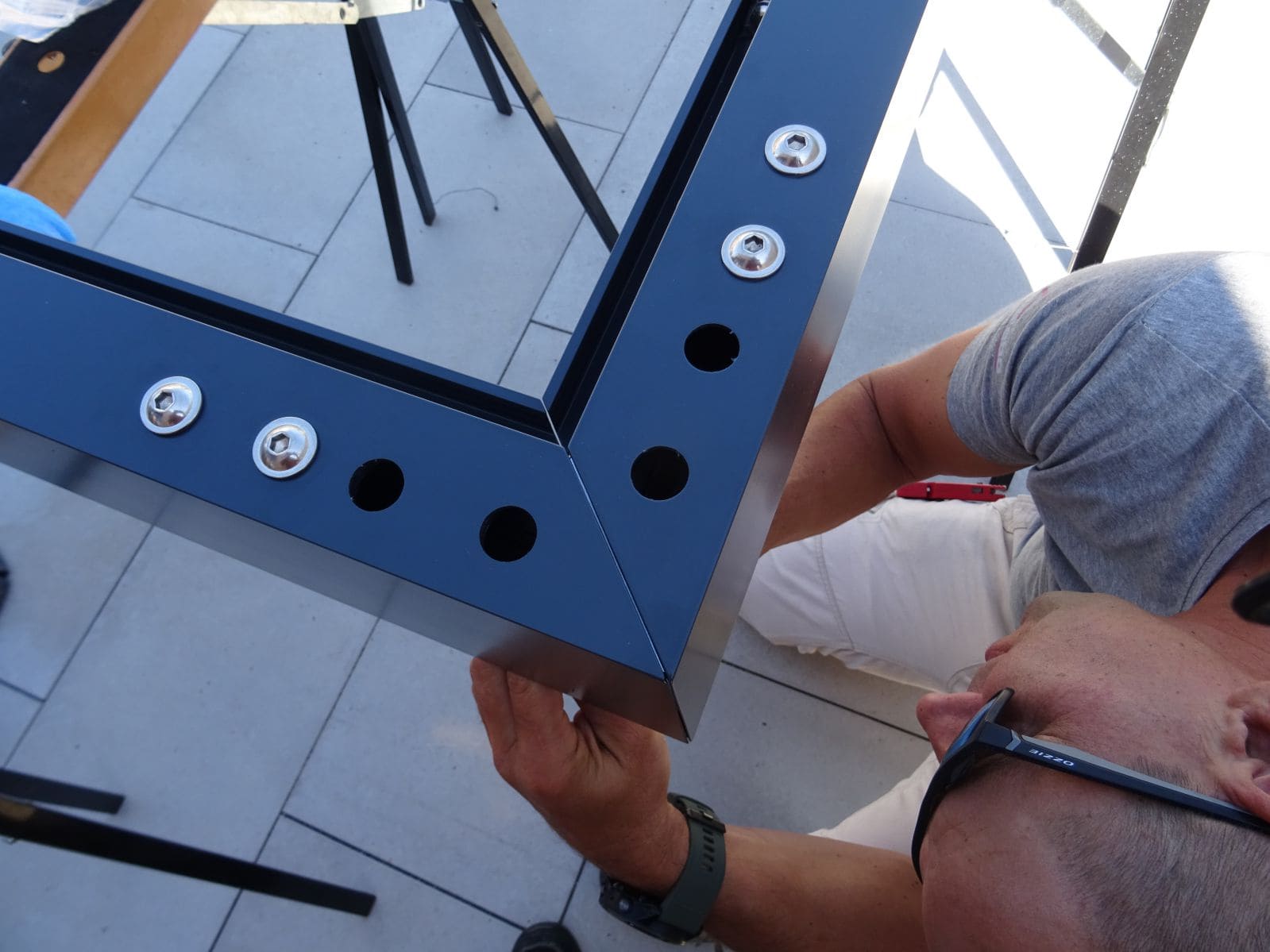 Bioklimatische Aluminiumpergola