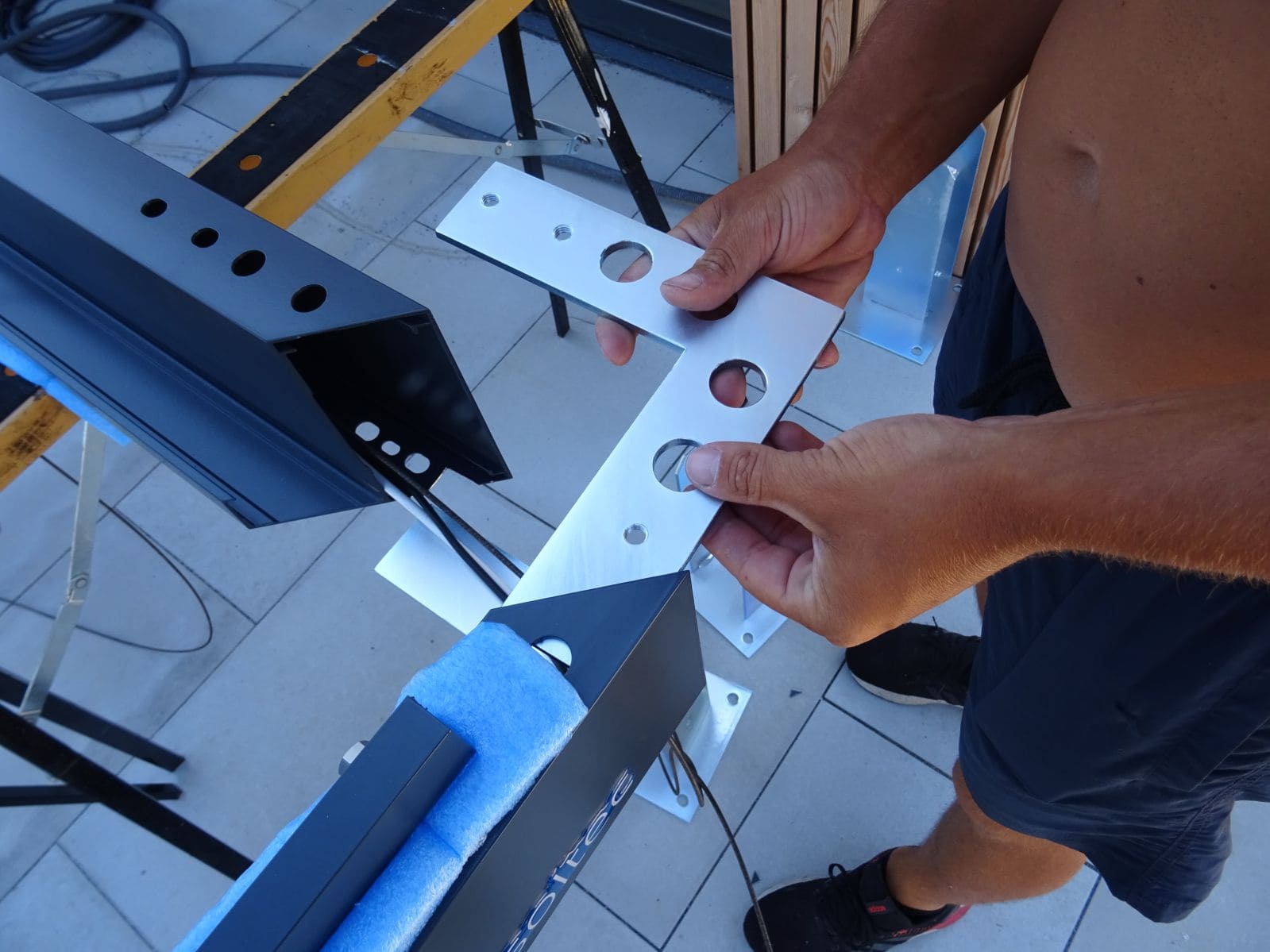 Bioklimatische Aluminiumpergola