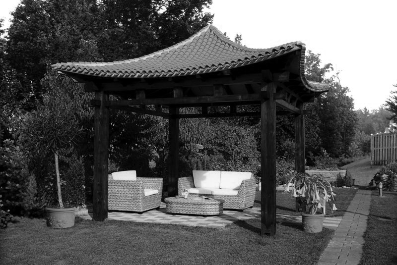Japanischer Gartenpavillon