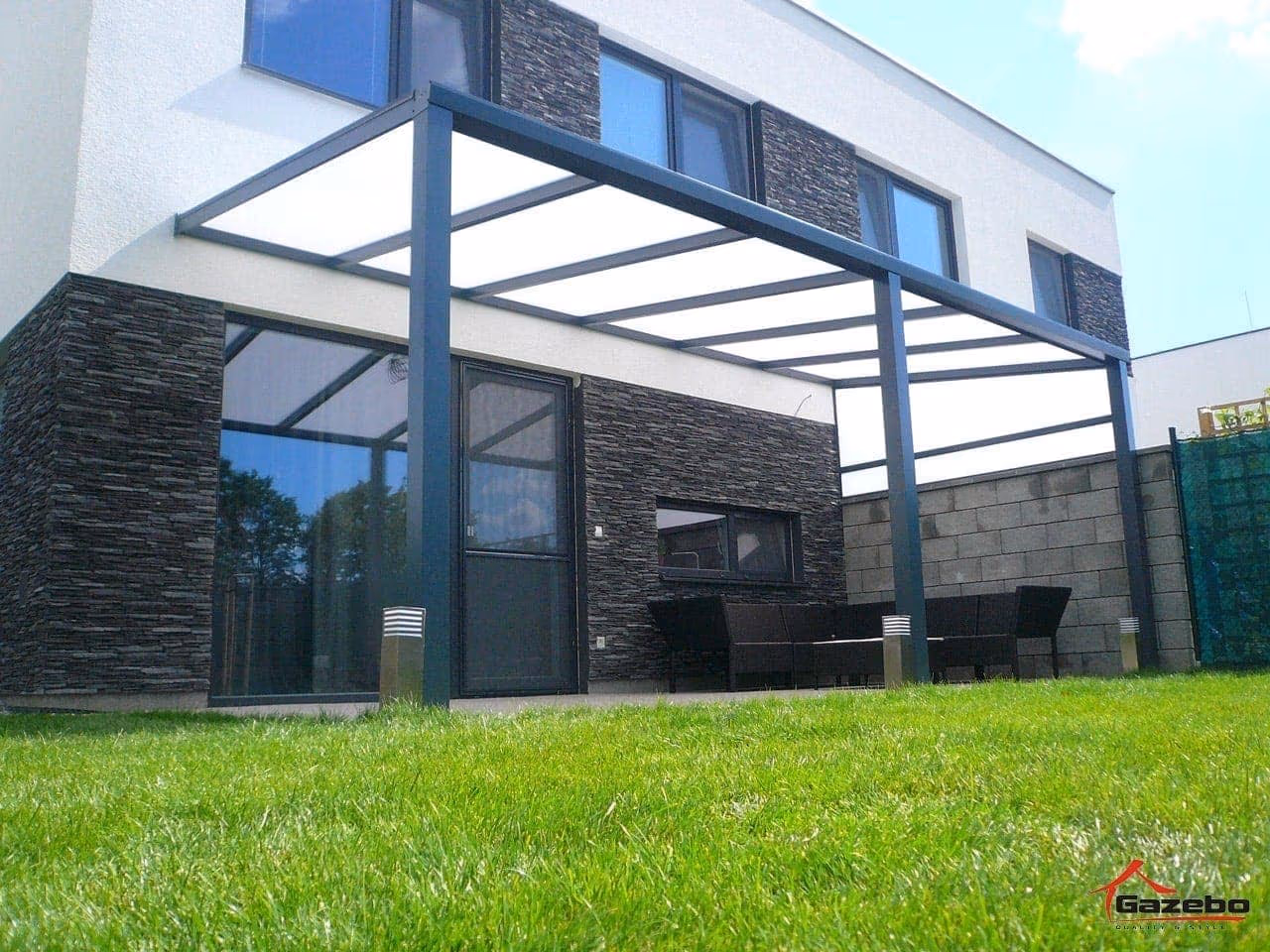Hochwertige Verarbeitung der Aluminiumpergola Basic Class