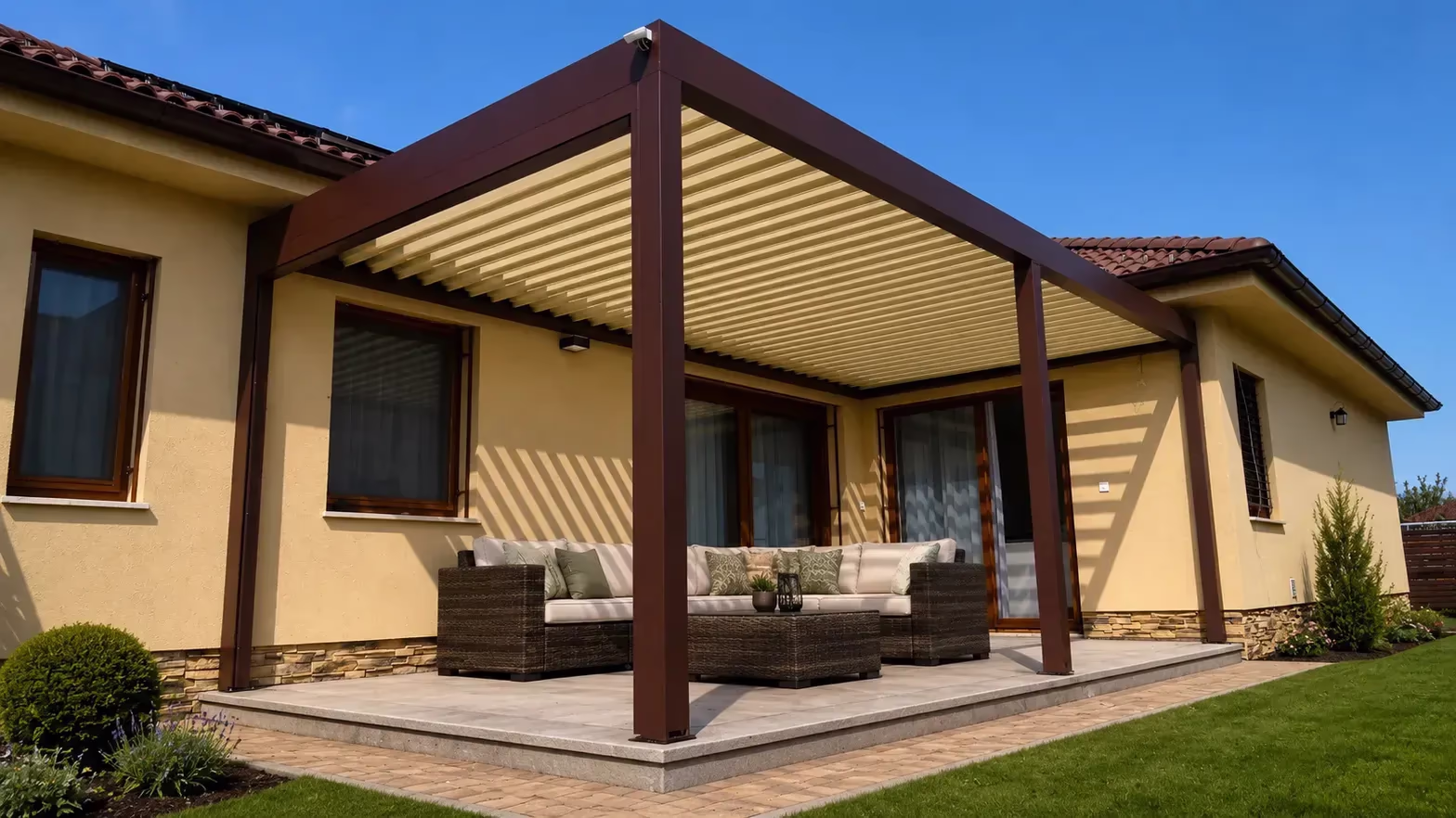 Aluminium Pergolas Bioklimatische – Foto 3
