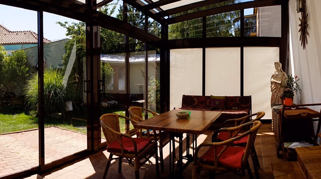 Wartungsfreie Aluminiumkonstruktion des Wintergartens Top Garden 2