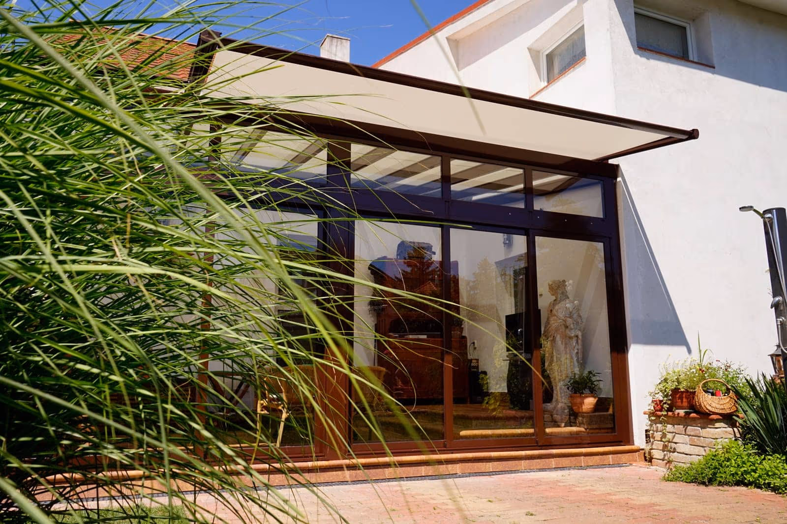 Klar- und Opal-Sicherheitsverglasung des Wintergartens Top Garden 2