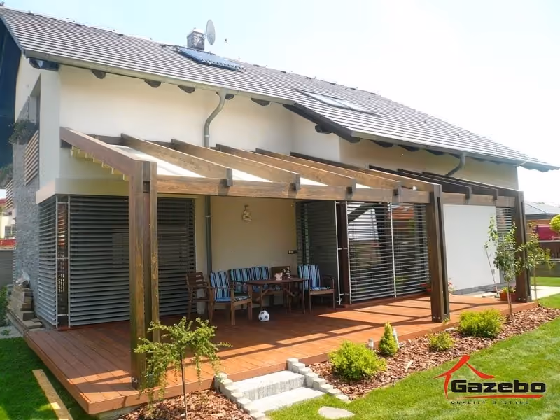 Holzpergola Rio Grande
