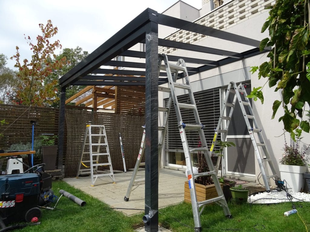 Pergola aus Aluminium | Gartenlauben Pergolen